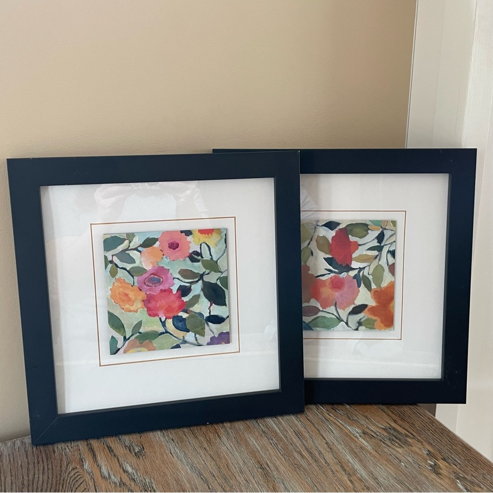 Kim Parker Botanical Flower Framed Prints❤️
